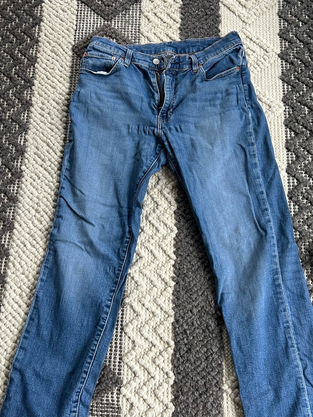 Levi's Classic Blue Denim Jeans